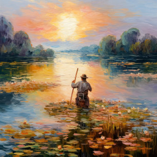 Póster Un vistazo a Monet