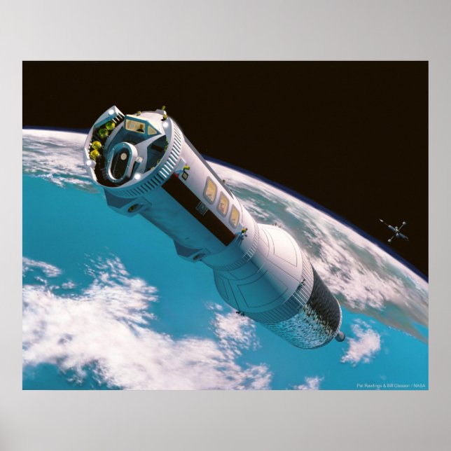 Póster Un vuelo rutinario a la luna (Frente)
