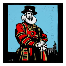 Un yeoman Warder o Beefeater