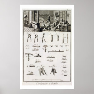 Póster Un zapato, un zapatero y sus herramientas, de 'En