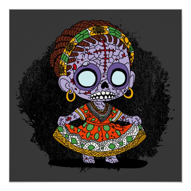 Póster Un zombi bangladesí (Anverso)