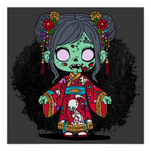 Póster Un zombi chino