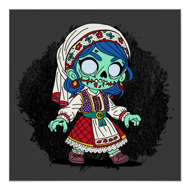 Póster Un zombi turco (Anverso)