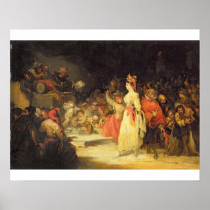 Póster Una actriz antes de la inquisición (véase también