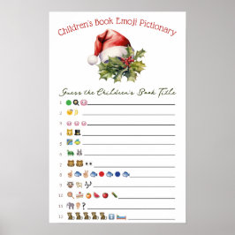 Póster Una alegre fiesta para el bebé Juego para la fies