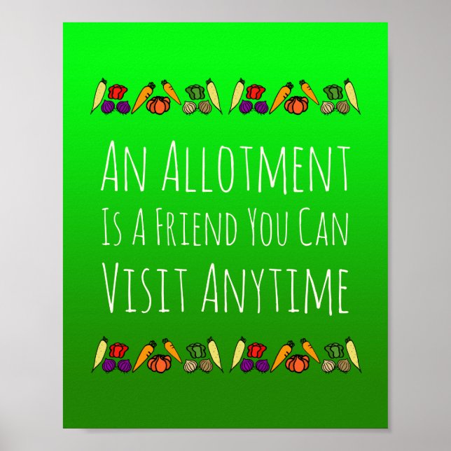 Póster Una asignación es un amigo que puedes visitar en c (Frente)