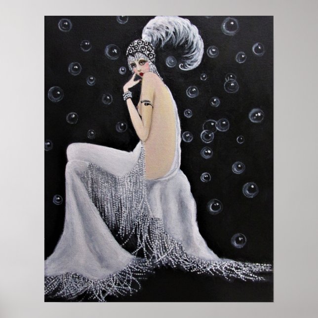 Póster Una bella Showgirl/Poster de época (Frente)