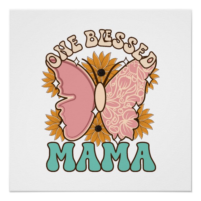 Póster Una bendita mamá (Anverso)