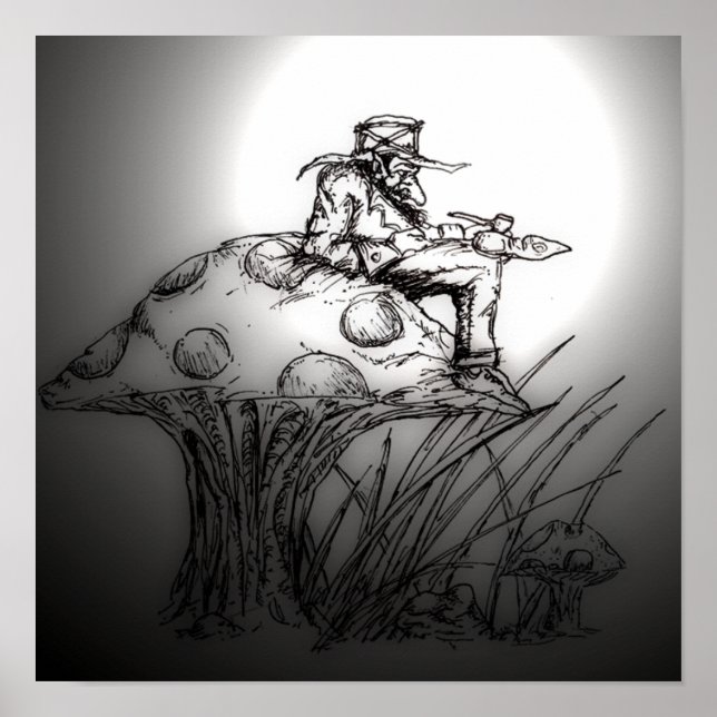 Póster Una Bonita Tubería Sobre Un Toadstoide (Frente)