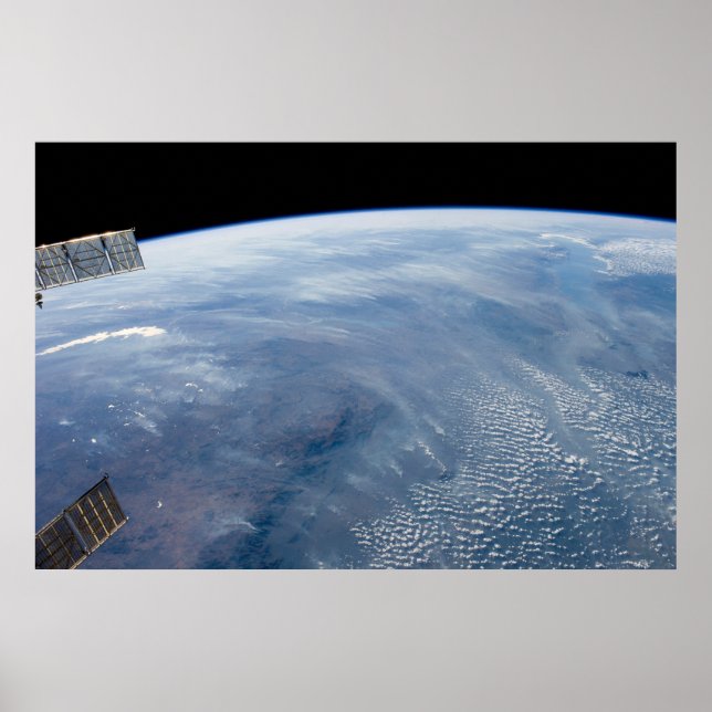 Póster Una Caída De Humo Sobre El Sur De África Tropical. (Frente)