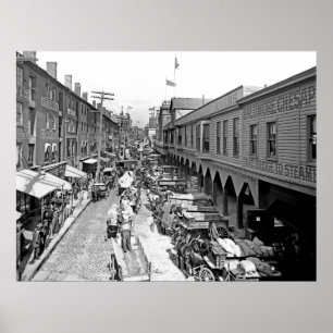 Póster Una calle de Baltimore