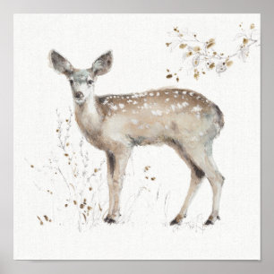 Póster Una caminata de Woodland IX