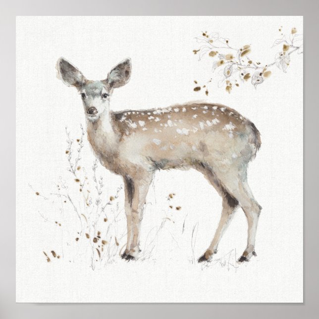 Póster Una caminata de Woodland IX (Frente)