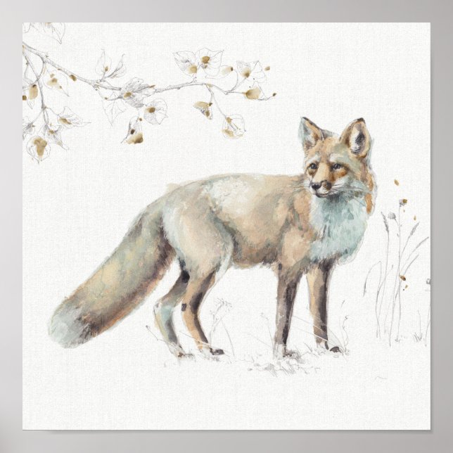 Póster Una caminata de Woodland XI (Frente)