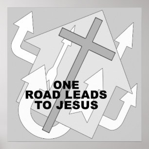 Póster Una carretera