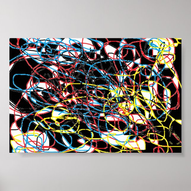 PÓSTER UNA CARRETERA OSCURA (Frente)