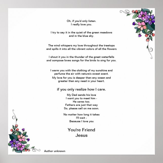 Póster Una Carta De Un Amigo. Segunda parte. (Frente)