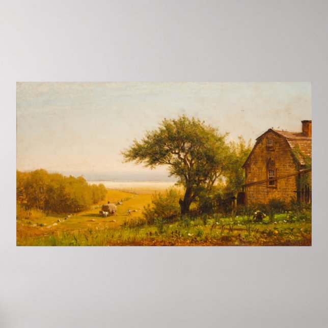 Póster Una casa a orillas del mar (Frente)