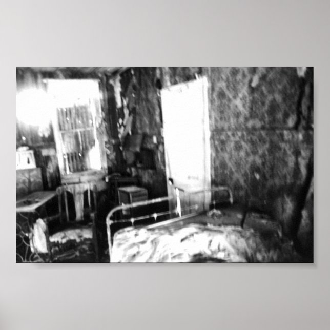 Póster Una casa abandonada en Texas (Frente)