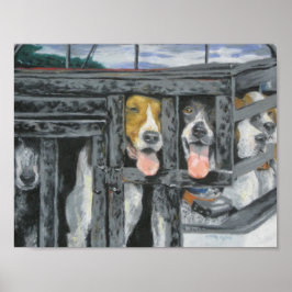 Póster "Una caza que iremos"