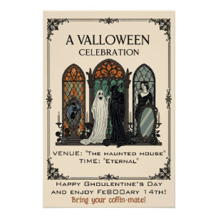 Póster Una Celebración de Valloween