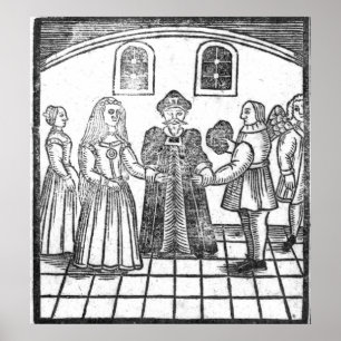 Póster Una ceremonia de boda