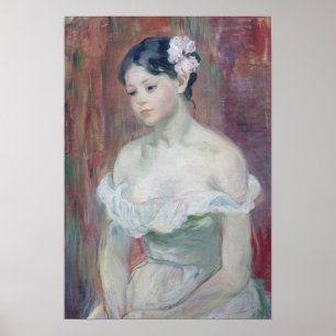 Póster Una chica joven, 1893