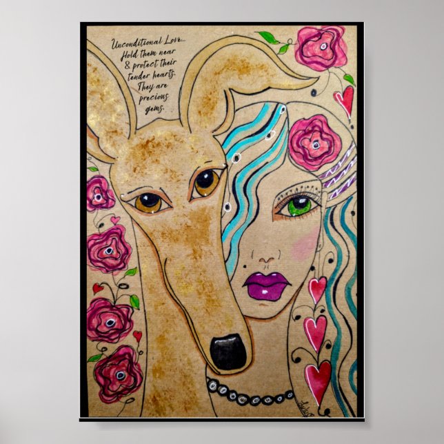 Póster Una Chica y su honra (Frente)