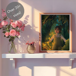 Póster Una chispa infantil