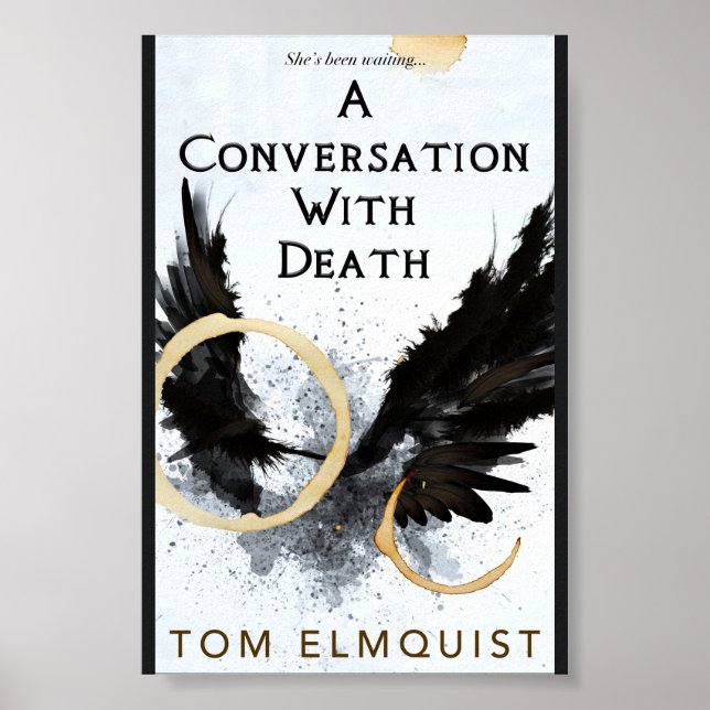 Póster Una conversación con la muerte (Frente)