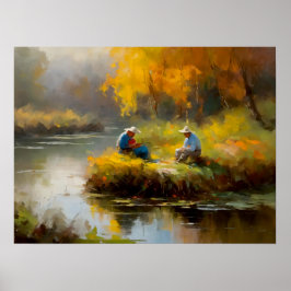 Póster Una conversación relajante