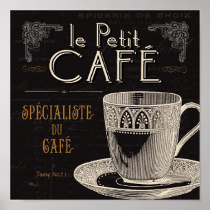 Póster Una Copa Contemporánea de Café