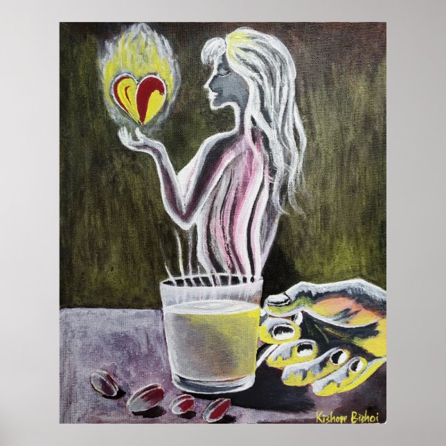 Póster Una copa de té (Frente)