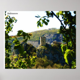 Póster Una cornisa, una Torre.