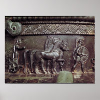 Una cuadriga y una hoplita