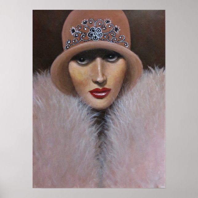 Póster Una dama de los años 20, Poster (Frente)