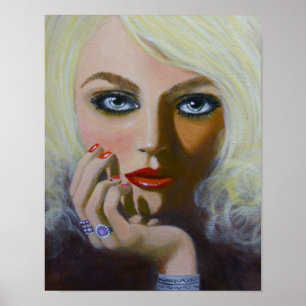 PÓSTER UNA DAMA PROVOCATORIA, POSTER