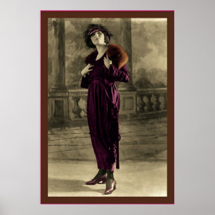 Póster Una dama tonta