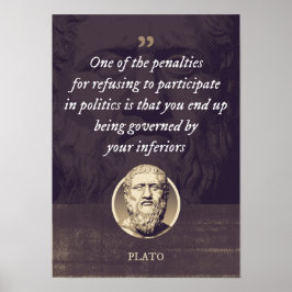 Póster Una de las sanciones por negarse a participar