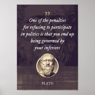 Póster Una de las sanciones por negarse a participar