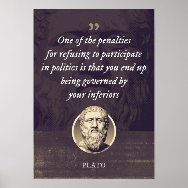 Póster Una de las sanciones por negarse a participar (Frente)