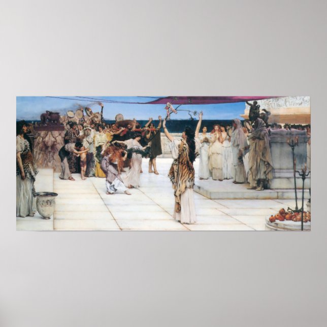 Póster Una Dedicación A Bacchus (Frente)