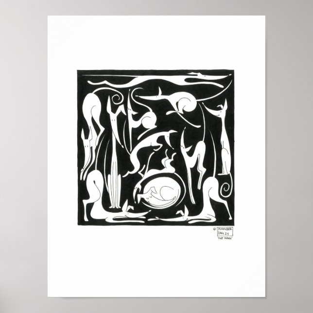 Póster "Una docena" (Frente)