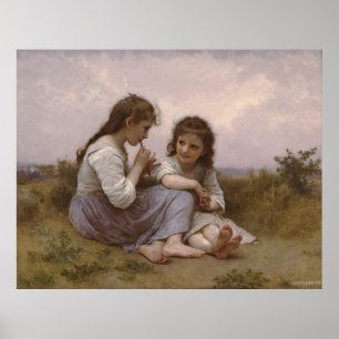 Póster Una Enfermedad Infantil (Idylle Enfantine) (1900)