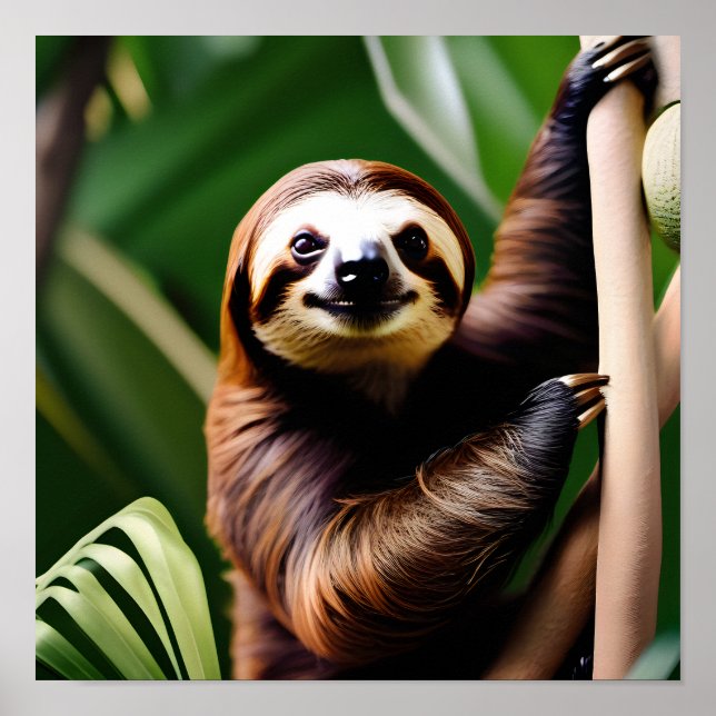 Póster Una eslogan sonriente y aguda (Frente)