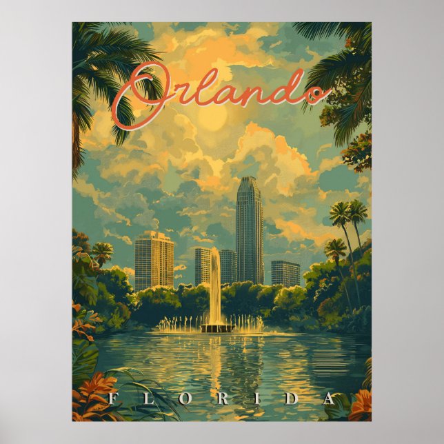 Póster Una explosión del pasado: la vieja Orlando (Frente)