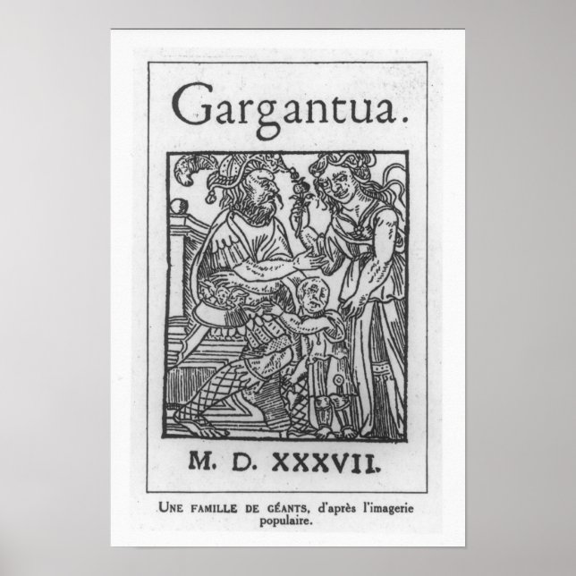 Póster Una familia de gigantes (Frente)