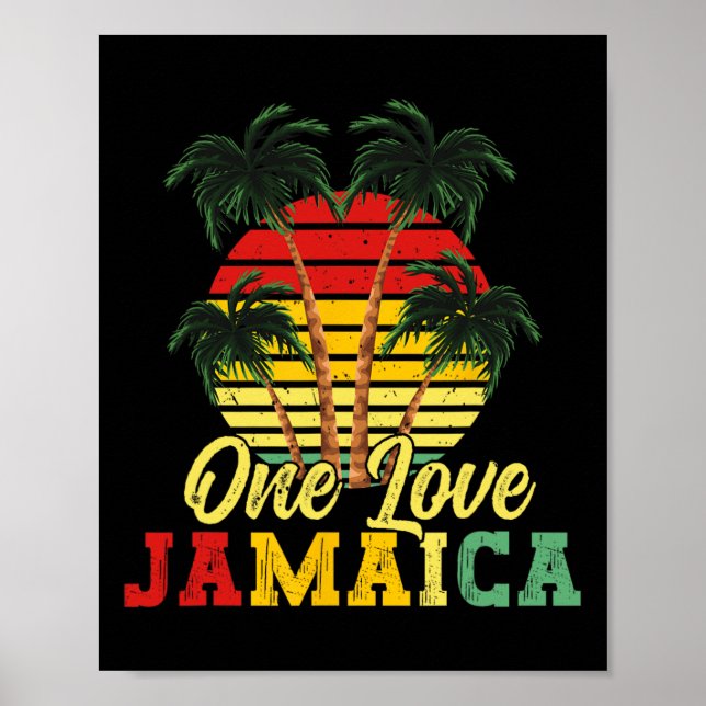 Póster Una familia de verano de Jamaica de amor vacacione (Frente)