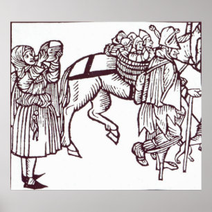 Póster Una familia mendigo