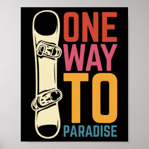Póster Una Forma De Paraíso